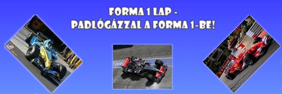 FORMA-1 LAP - PADLGZZAL A FORMA-1-BE!!